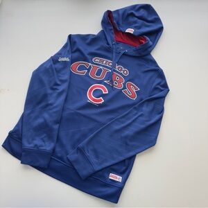 Chicago Cubs Hoodie Mens Medium MLB Pullover Stitches Sweatshirt Baseball